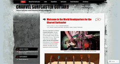 Desktop Screenshot of charvelsurfcaster.com